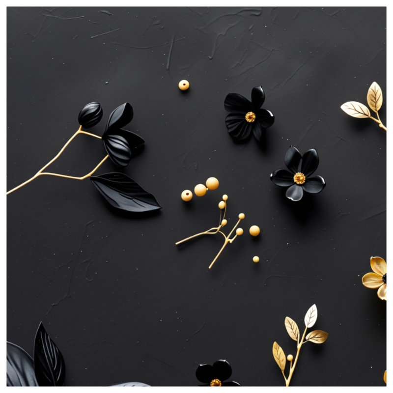 Jeté en molleton Floral Arrangement - Jetés floraux pour canapés ou lits, 50in W x 60in H