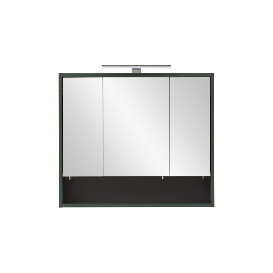 70 cm x 66 cm Spiegelschrank Bansil mit LED-Beleuchtung