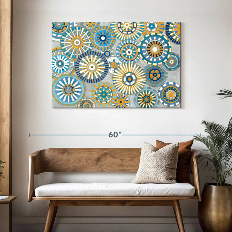 Circle Delight IV, 30" H x 45" W