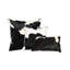 Housse de coussin lombaire en cuir de vache authentique