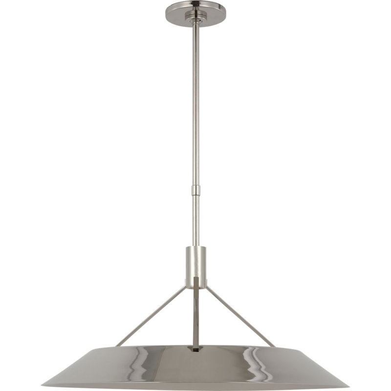 Sospeso X-Large Pendant, Polished Nickel