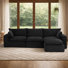 Canapé modulaire sans cadre 109,4 po, sans assemblage requis, canapé modulaire moderne avec assise profonde, fauteuils rembourrés pour la chambre à coucher du salon