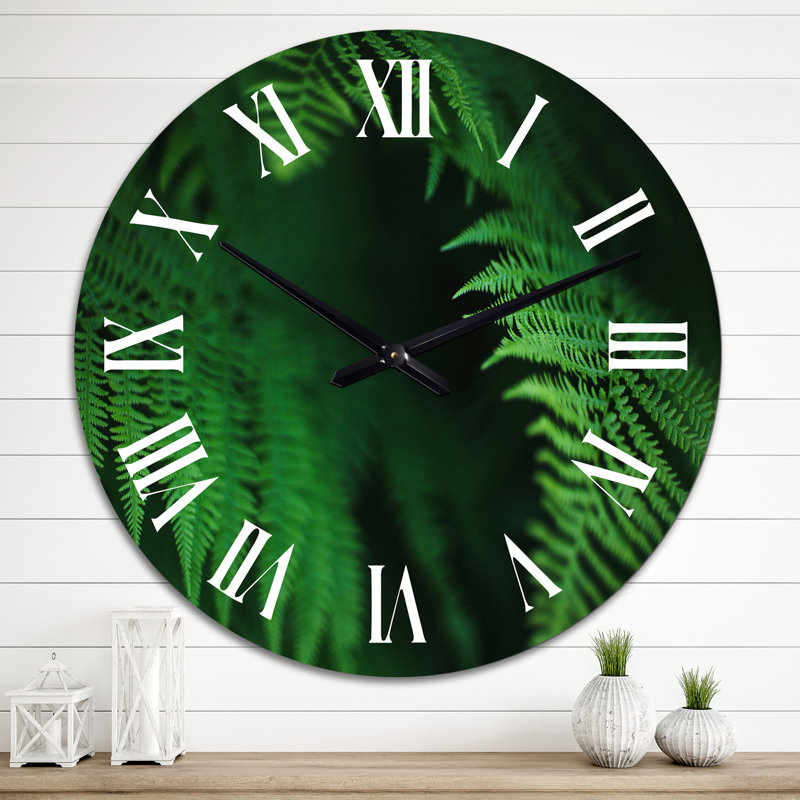 Horloge murale tropicale, Grand