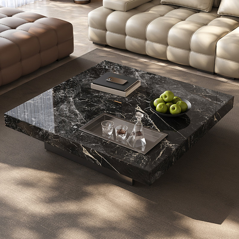 Table basse Modern, H 11,81 po x L 39,37 po x l 39,37 po