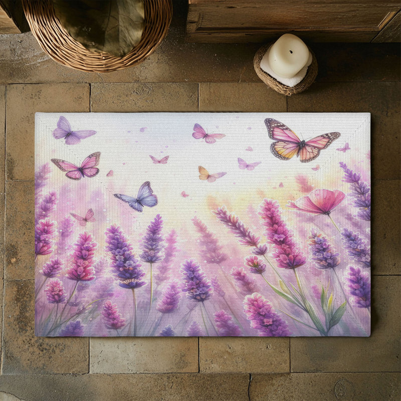 Tapis tressé Butterfly, Rectangulaire 3 pi x 5 pi