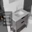 Meuble-lavabo autoportant de 30 po avec lavabo et tiroir à fermeture en douceur-133585845-133585847