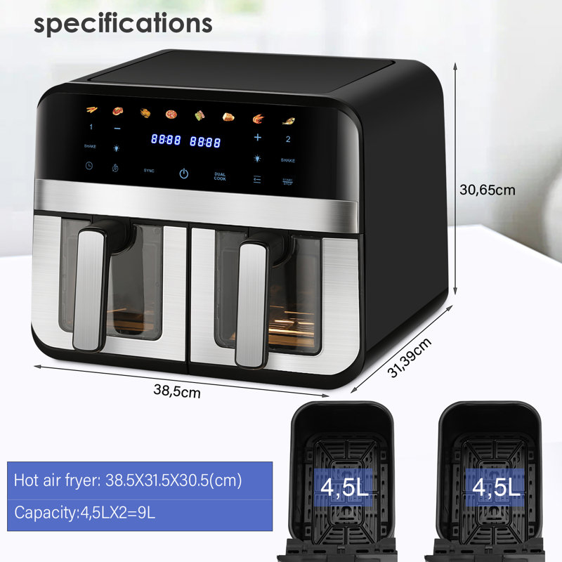 Ivy Bronx 9L Air Fryer