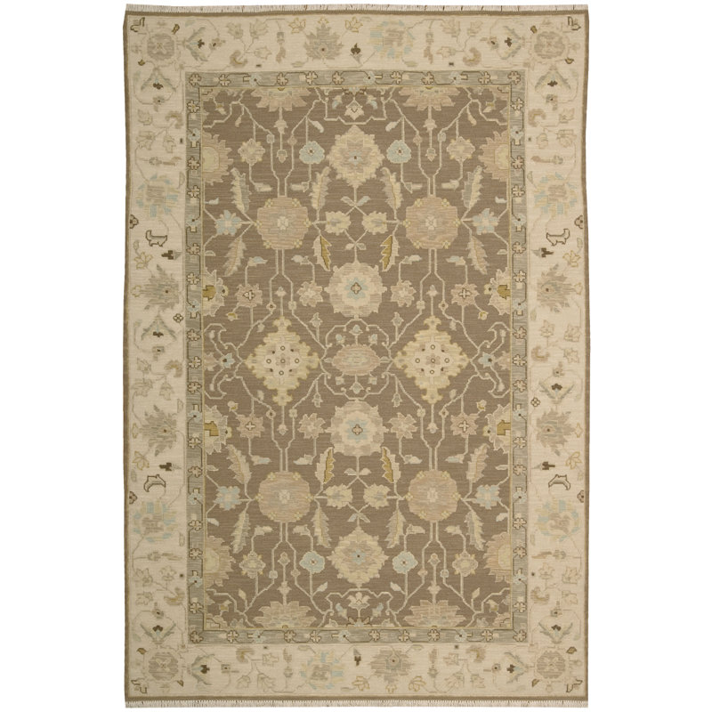 Burnham Wool Oriental Rug, Rectangle 3'10" x 5'10"