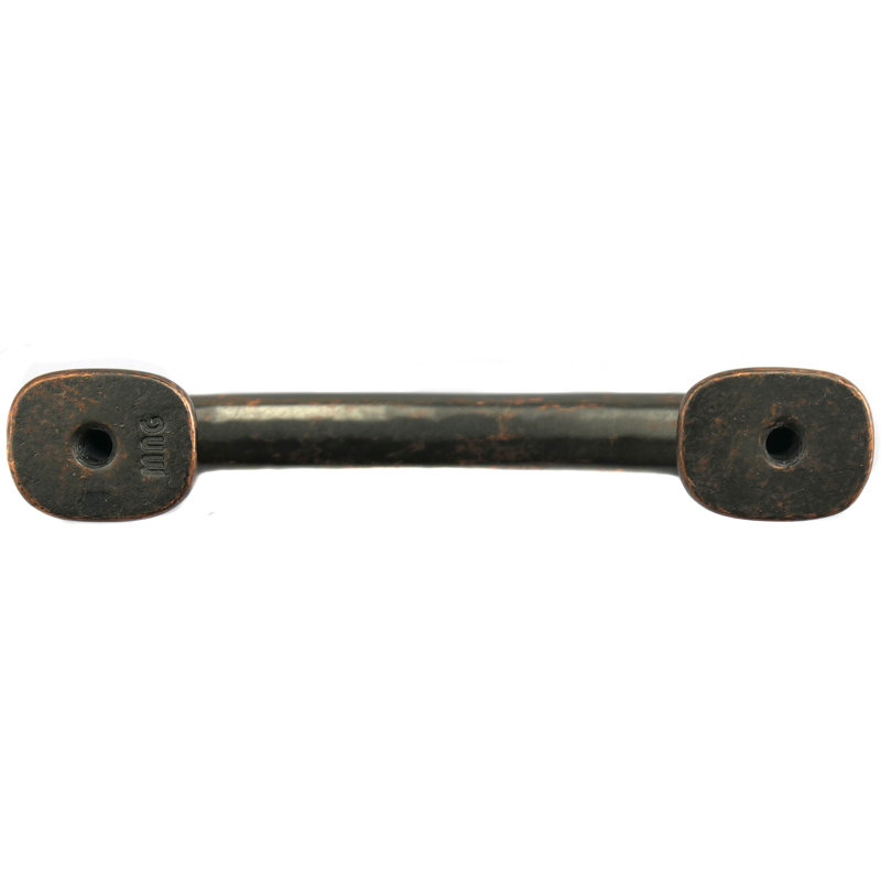 Riverstone Bar / Handle Pull, Antique Copper, 8"