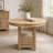 Light Oak Oval 60-Inch Counter Height Extension Dining Table