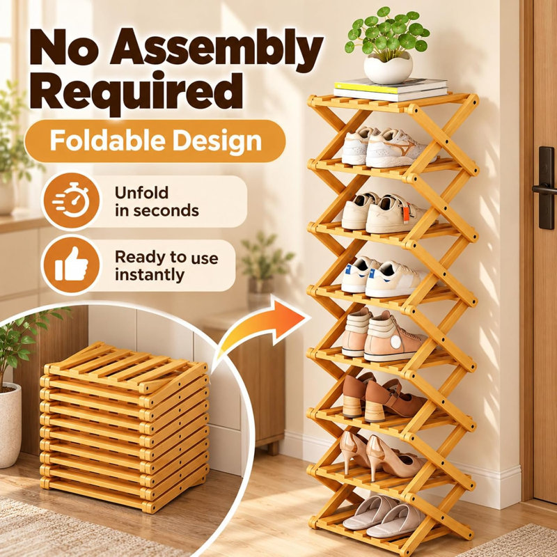 8 - Pair Shoe Rack