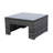 7 Patio Furniture With Retractable Canopy. Sectional For Backyard. Galvanized Steel Frame. Comfortable Cushions. Grey + Black Cushion. -, Washable Lawn, Garden, Poolside Cushions, Construction. For ,