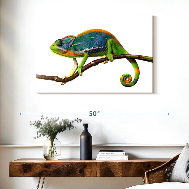 Still Chameleon, 26" H x 39" W