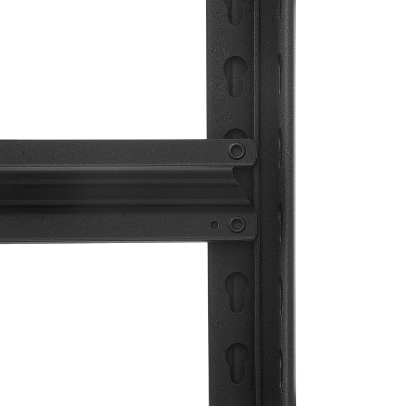 Tablettes de rangement réglables à 4 niveaux, capacité de 2400 lb, étagère de rangement de garage robuste, étagère utilitaire en métal, pour garage atelier sous-sol, l 40,55 po x P 20,55 po x H 60,2 po