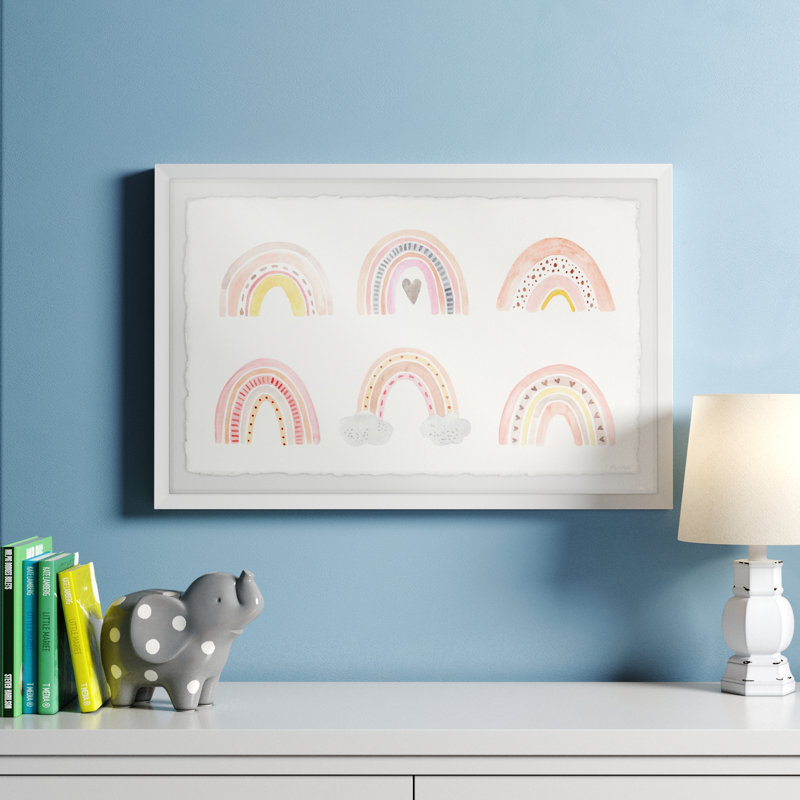 «Kuhl Rainbow Lullaby», reproduction encadrée, H 20 po x l 30 po x 1,5 po