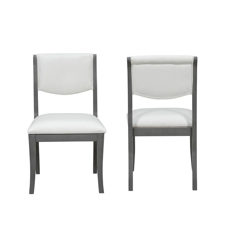 Chaises de salle à manger rembourrées Bodhi, Gris