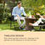 Foldable Outdoor Patio Dining Armchair-42115008
