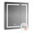 Recessed or Surface Mount Frameless LED Bathroom Medicine Cabinet with 3 Adjustable Shelves and LED Lighting-2102685266-2102685267