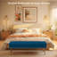 Chereese Velvet Upholstered Bench-915414892