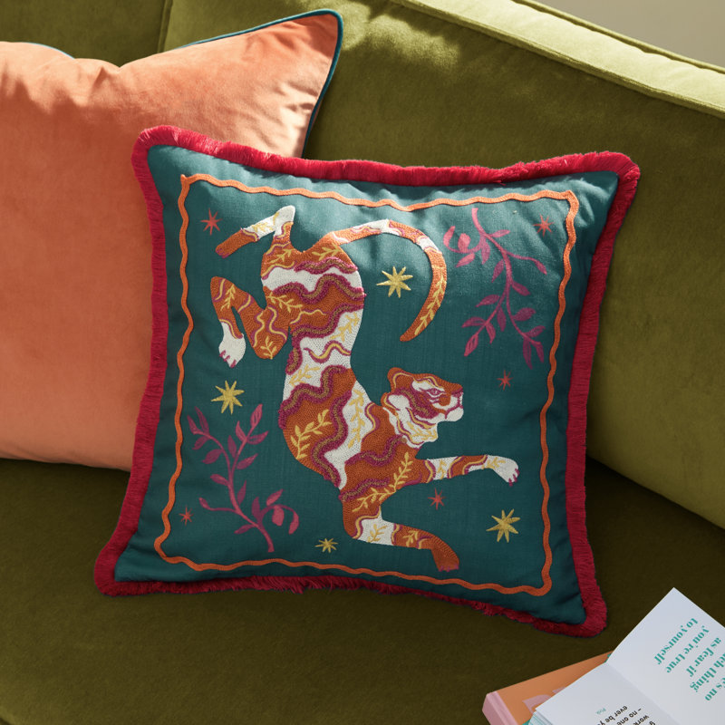 Les Animaux Square Cushion Cover