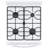 20" 2.3 cu. ft. Freestanding Gas Range