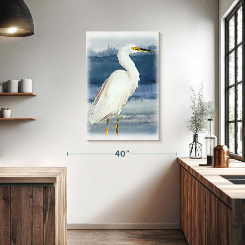 Ronce bleue sur Blue Heron II, H 39 po x l 26 po