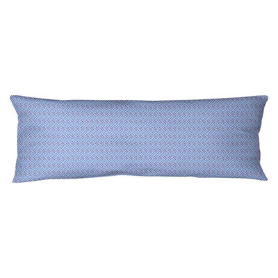 Coussin lombaire à carreaux à rayures