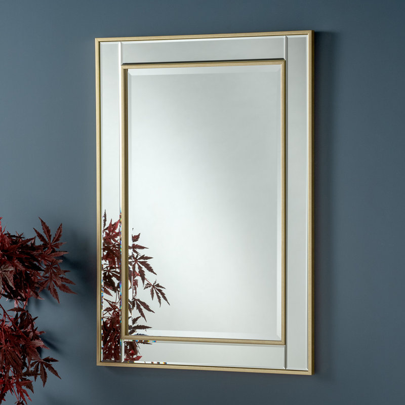 Hemberger Rectangle Wall Mirror, 95cm H x 70cm W