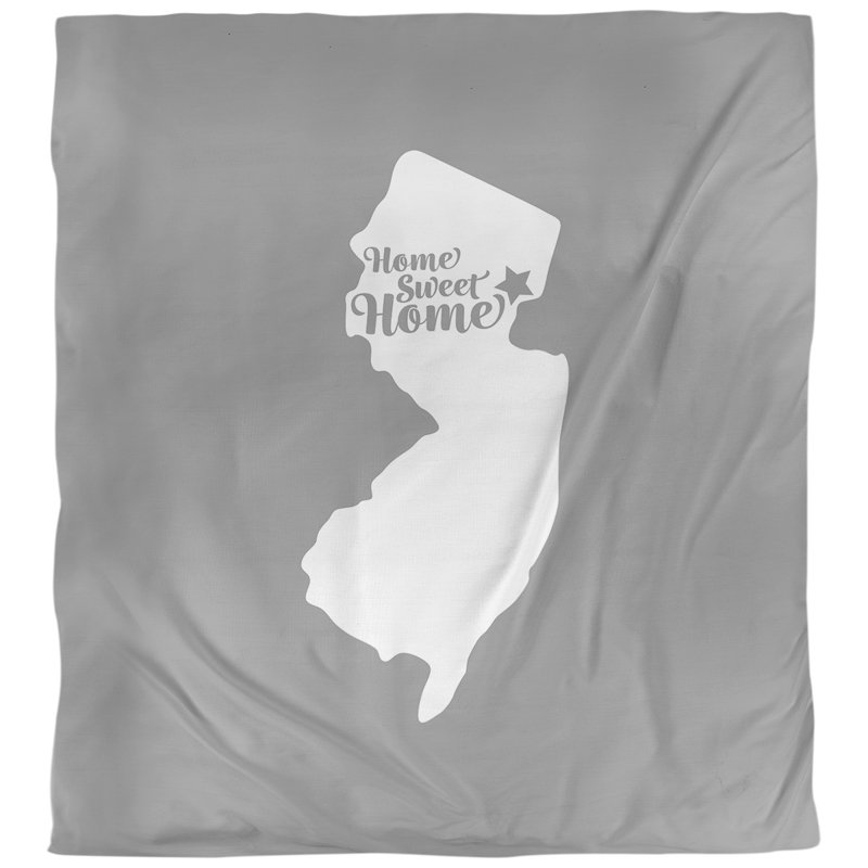 Housse de couette newark doux, Microfibre, Housse de couette simple TG, Gris