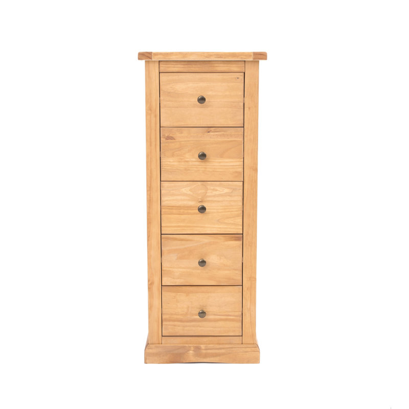 45 cm W Chest of 5 Drawers