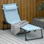 Chaise longue pliante, chaise longue de bronzage, chaise longue d'extérieur-729478498-729478499