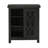 Geometric Glass Door Storage Cabinet with Adjustable Interior Shelves
-269132825
