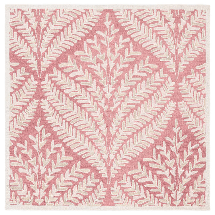 Jashona Hand Tufted Wool Floral Rug