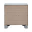 Table de chevet Murry, argent