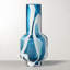 Vase abstrait en verre transparent 12,5 "-137393211-137393209