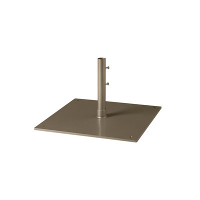 Base de parasol autoportante en aluminium