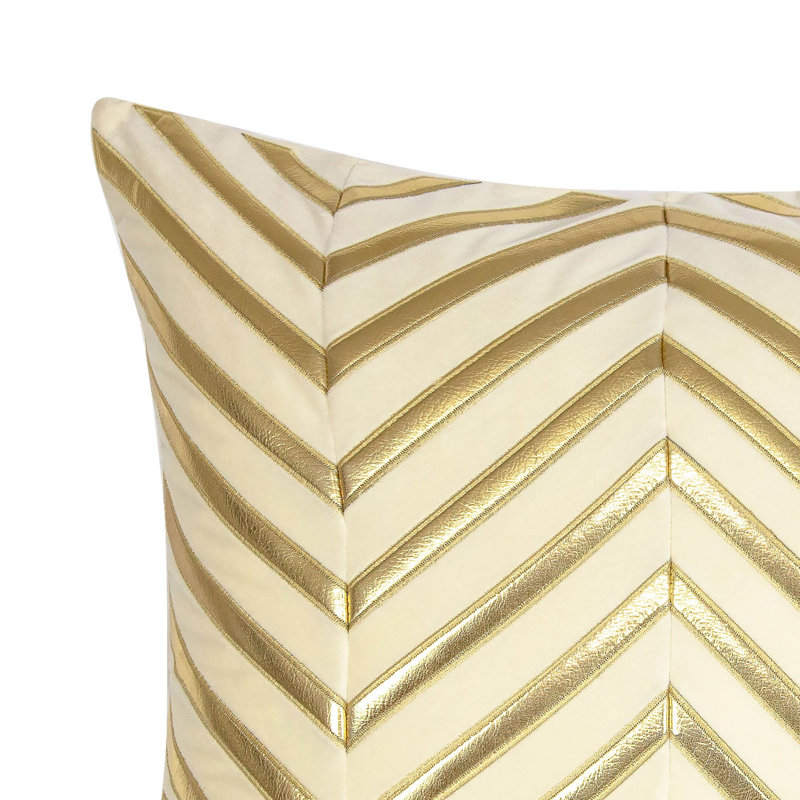 Housse de coussin carré en velours moderne