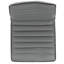 Low Back Designer Armless Ribbed Swivel Task Office Chair-202875056