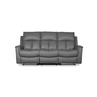 Bergamo Genuine Leather Reclining Sofa