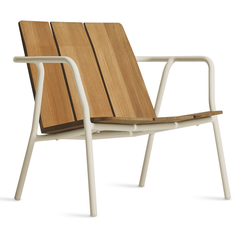 Offline Outdoor Lounge Chair, White
