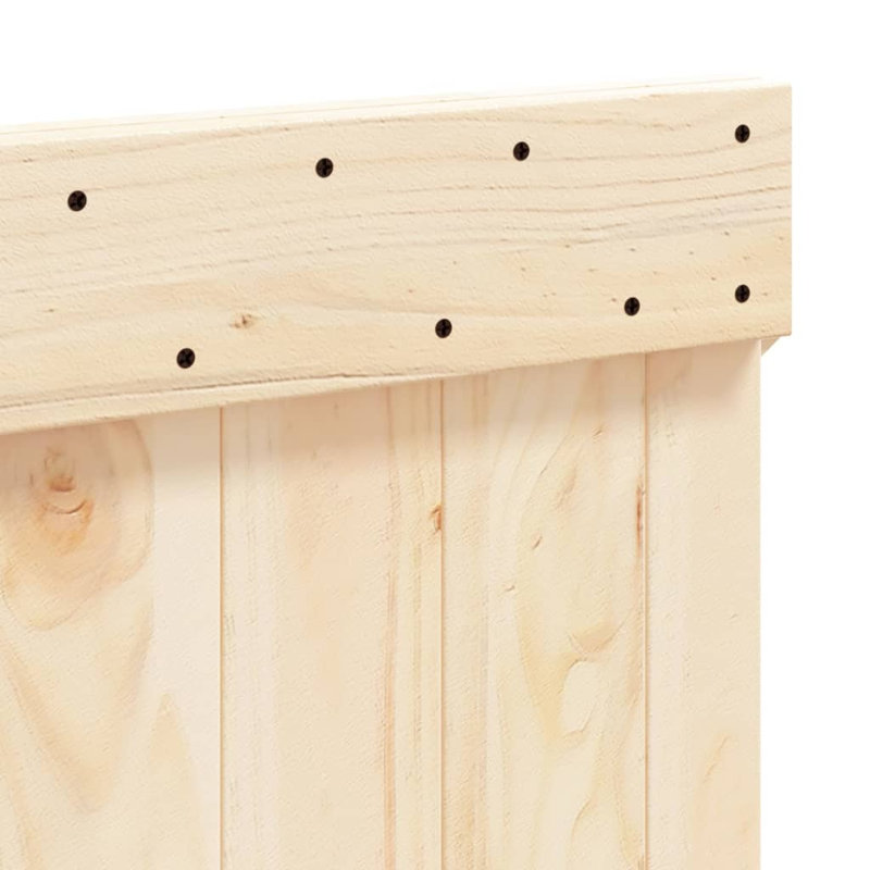 Solid Wood Headboard, 104 x 140 cm
