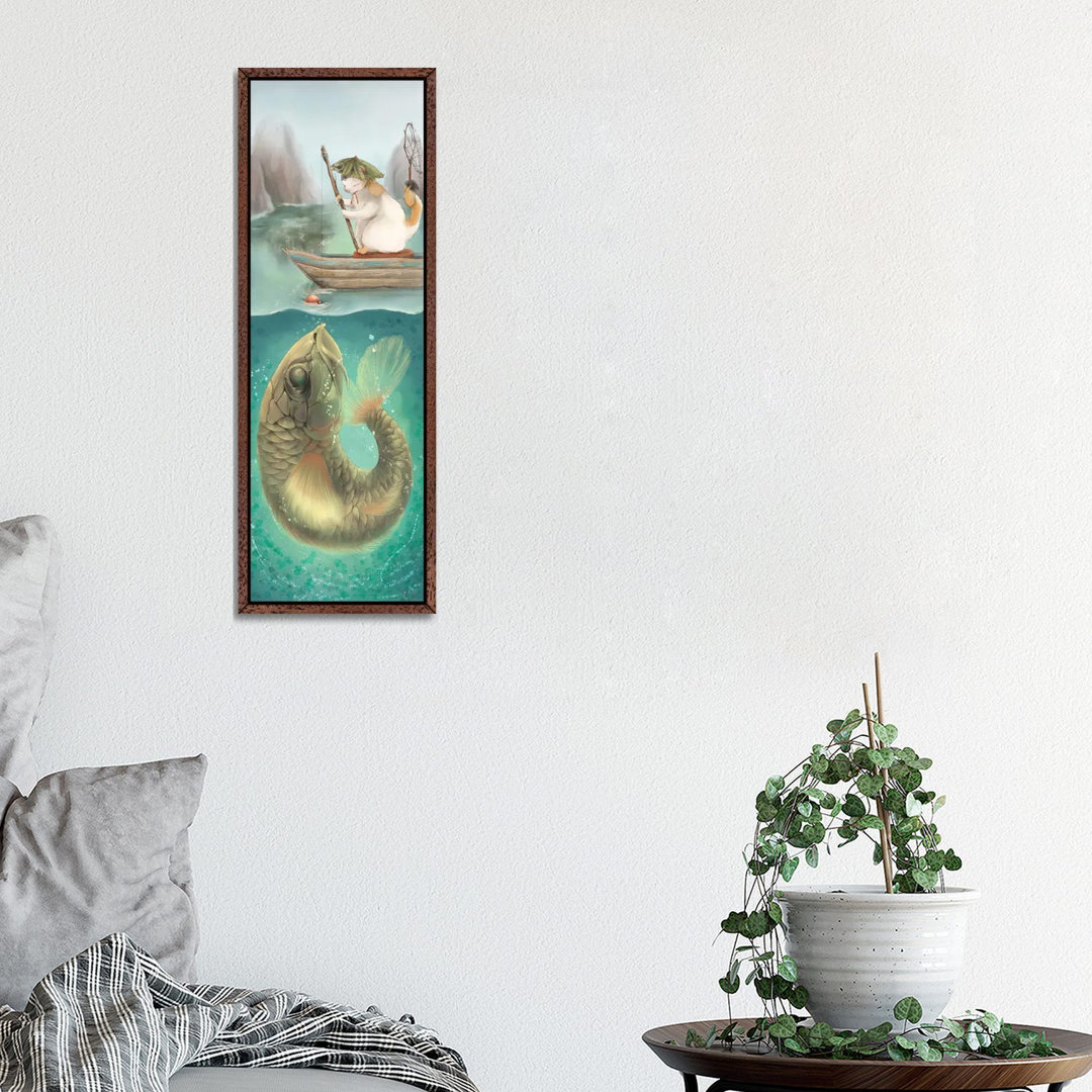Be Careful What You Fish For - Painting on Canvas