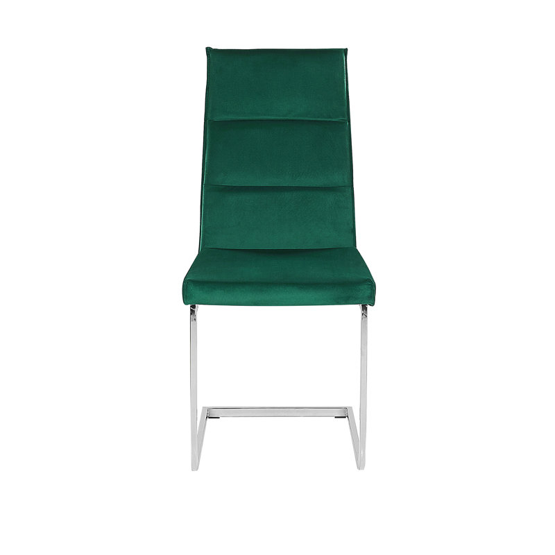 Bruno Upholstered Dining Chair, Green