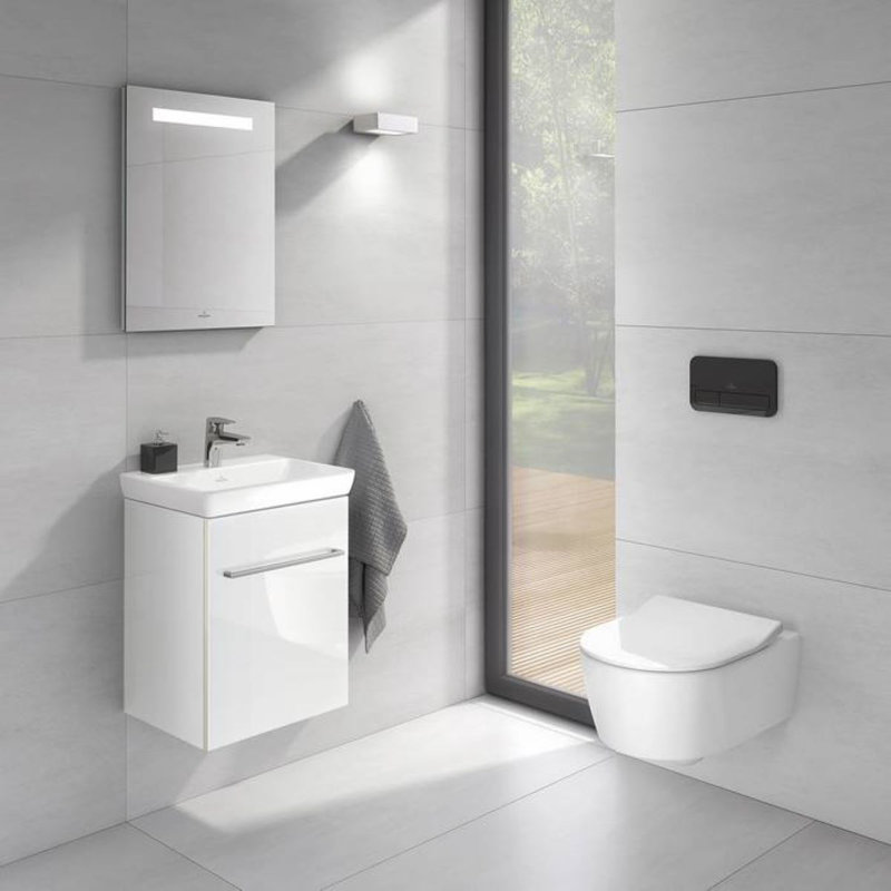 ViConnect Flush Plate M200, Glossy Black