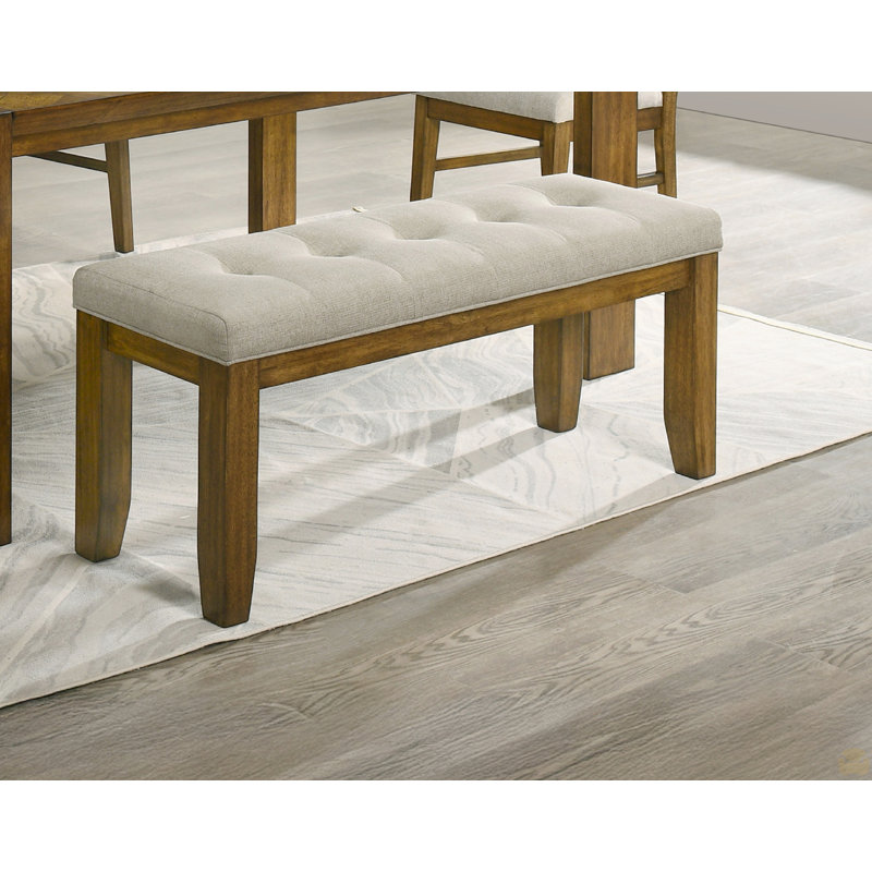 Banc 1pc capitonné doux