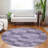 Elise Purple Washable Indoor-Outdoor Rug - -1021900132