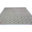 Tapis unique en laine noué à la main taupe / beige / ivoire 8 pi x 10 pi