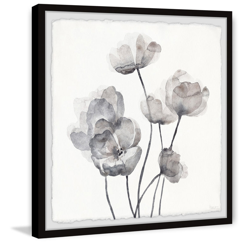 Poppy Love by Parvez Taj - Single Picture Frame Painting, 81cm H x 81cm W