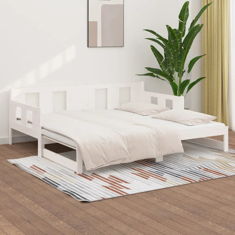 Issobelle Single (3') Solid Wood Bed, White, Single (3')