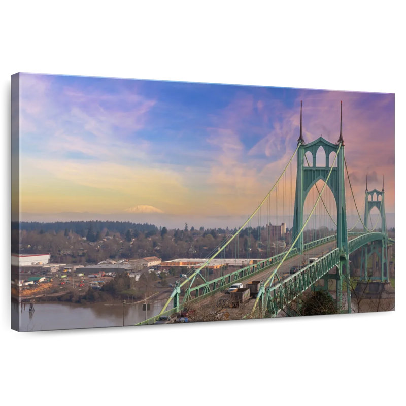 Lilie St Johns Bridge, Oregon, H 8 po x l 12 po